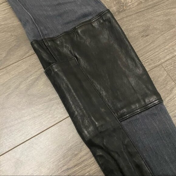 𝅺Hudson Genuine Leather Trim Jeans - Picture 5 of 7